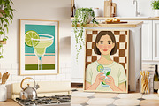 The Menu 50 Food & Drink posters, a Food Illustration by MixedArt (Thumbnail 4 of 15)