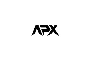 APX initial logo, a Branding & Logo Template by ZHR Creative