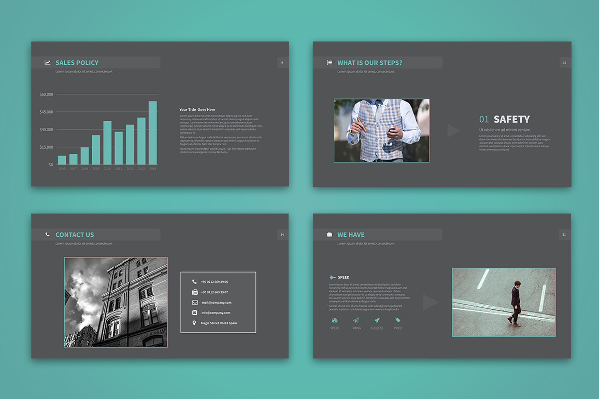 Basic Keynote Template, a Presentation Template by PreFactory (Photo 5 of 6)