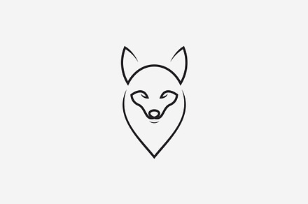 Fox Head Logo Design inspiration