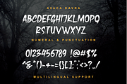 Avaka Davra, a Font by Dumadistyle (Thumbnail 2 of 8)