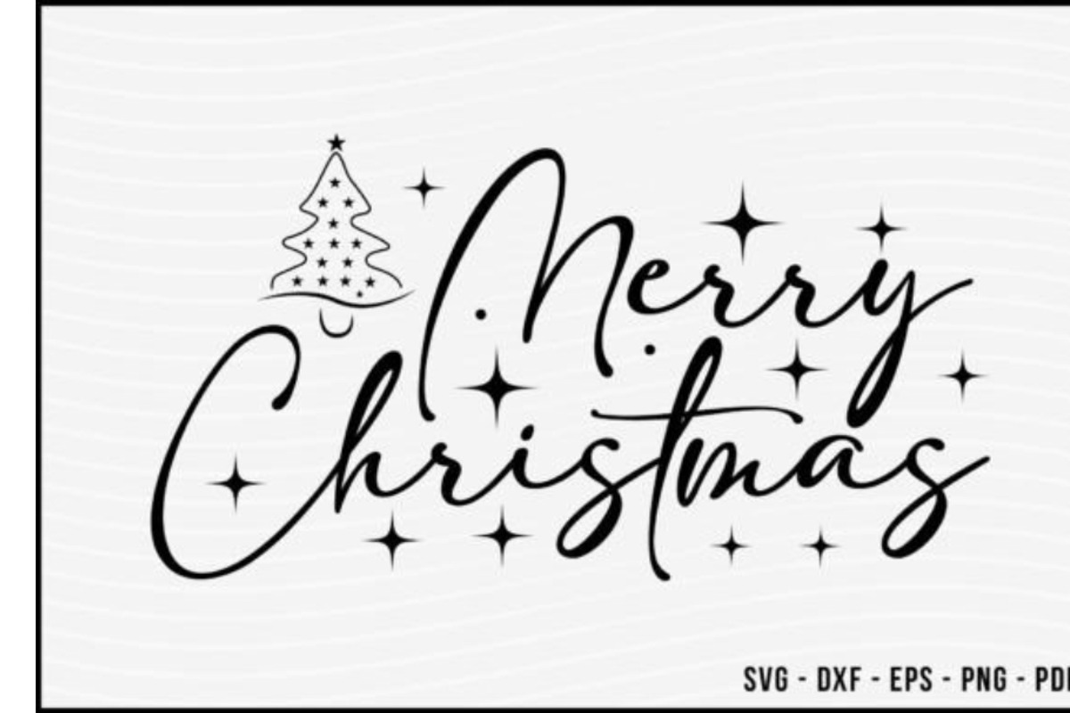 Christmas Black SVG Bundle, an Object Graphic by BeeCraftR (Photo 8 of 10)