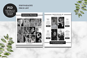 Photographer Pricing Flyer, a Flyer Template by Template Shop (Thumbnail 1 of 4)