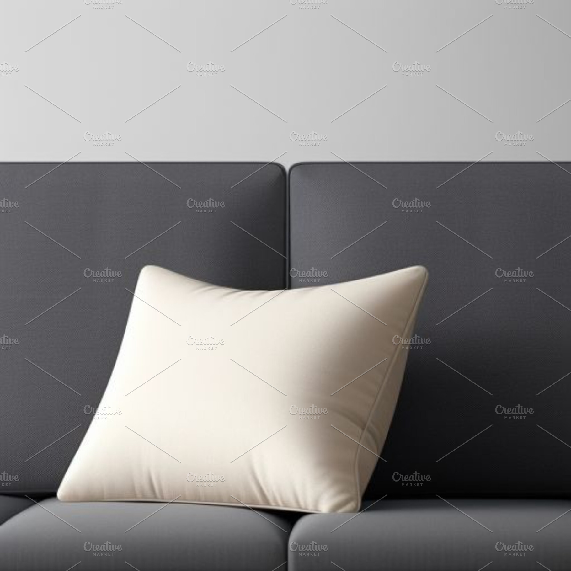 Pillow sofa still life photograph, a Wallpaper Photo by ComfortQ