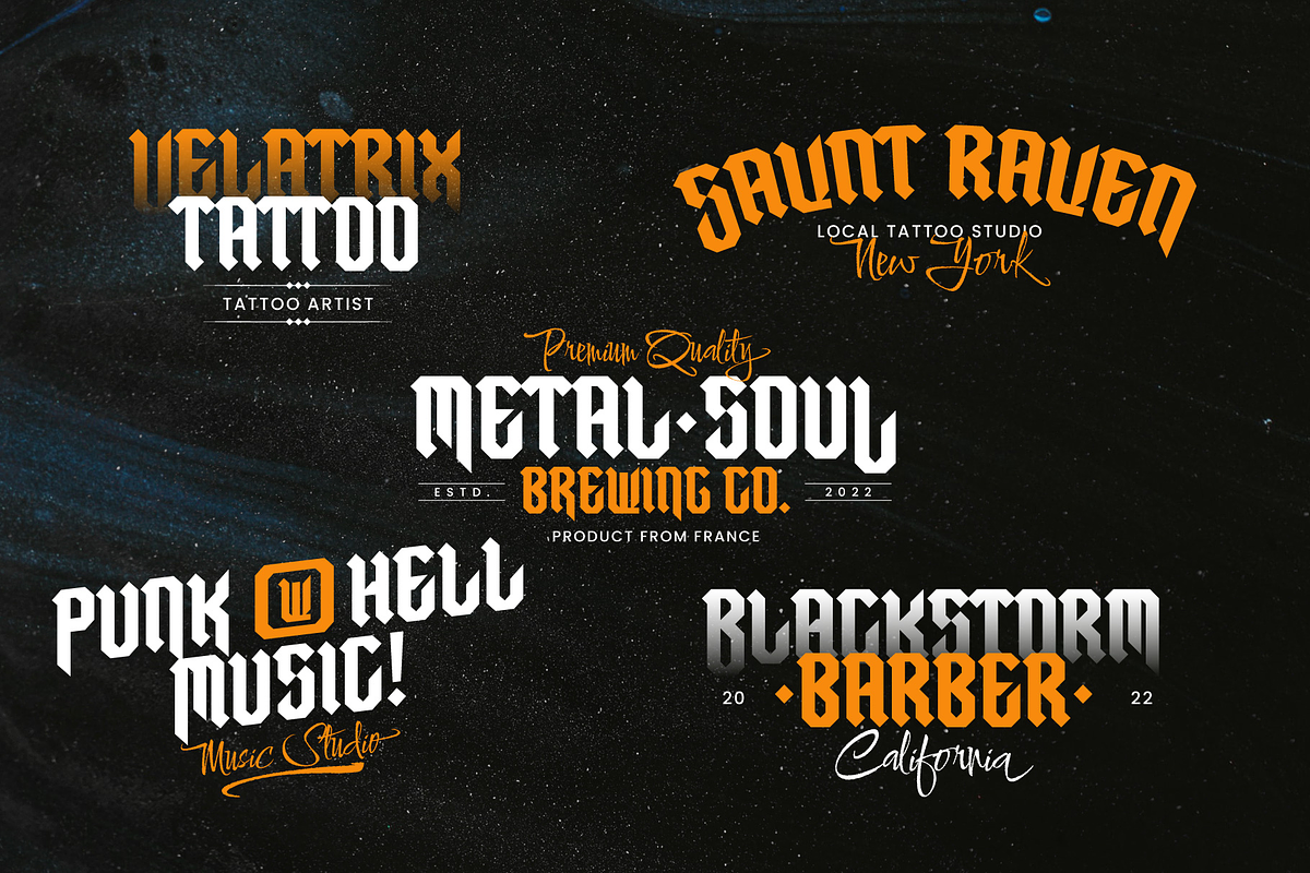 Ezpaqueltra, a Blackletter Font by ilhamtaro (Photo 4 of 10)