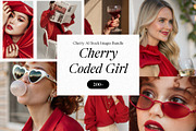 Cherry Coded Girl Aesthetic Image, a Beauty & Fashion Photo by Helospace (Thumbnail 1 of 10)