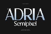 CS Adria Semipixel, a Sans Serif Font by Craft Supply Co. (Thumbnail 1 of 8)