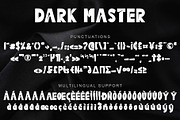 Dark Master, a Font by Yoga Letter (Thumbnail 7 of 7)