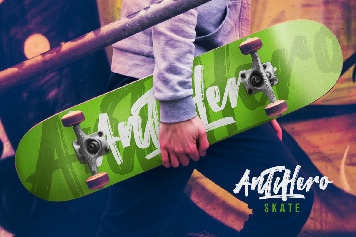 The Conquer Brush Typeface preview 6