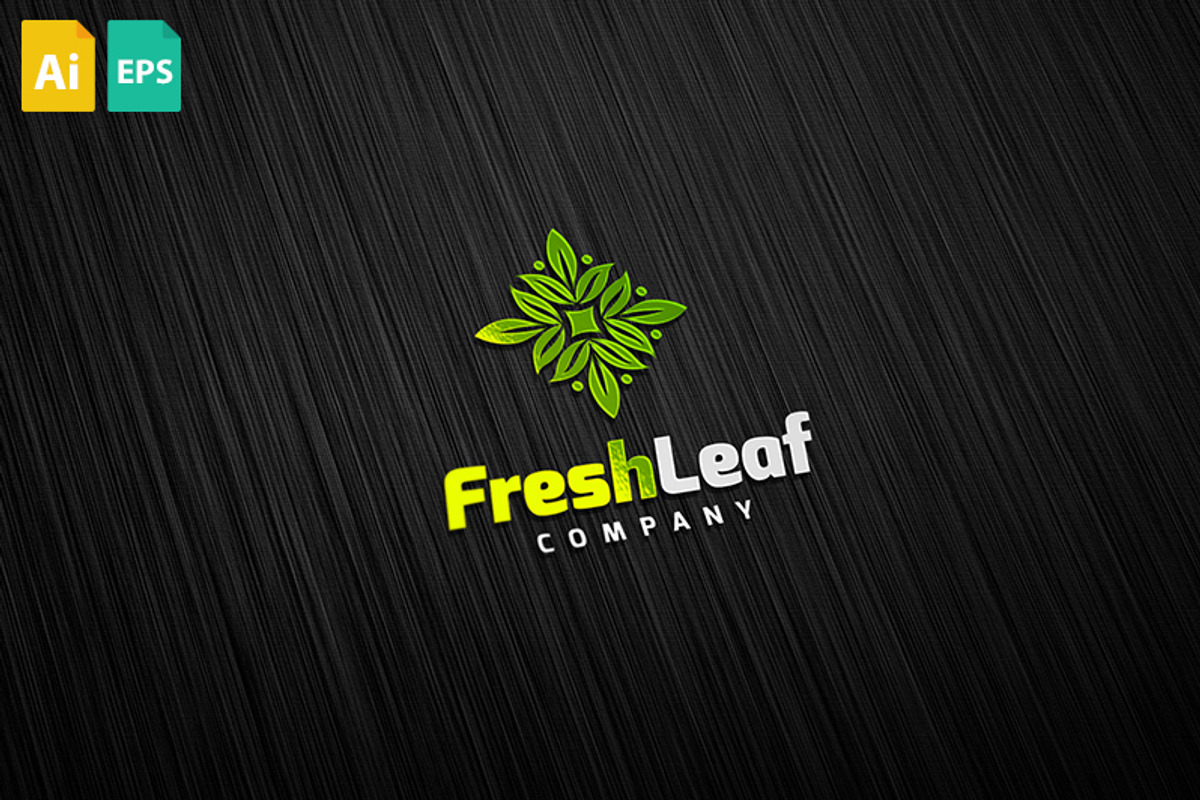 Fresh Leaf Logo, a Branding & Logo Template by Schneider Design Store (Photo 1 of 2)