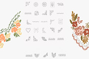 80 floral Procreate stamps, a Brush Add-On by Patishop Art (Thumbnail 7 of 7)