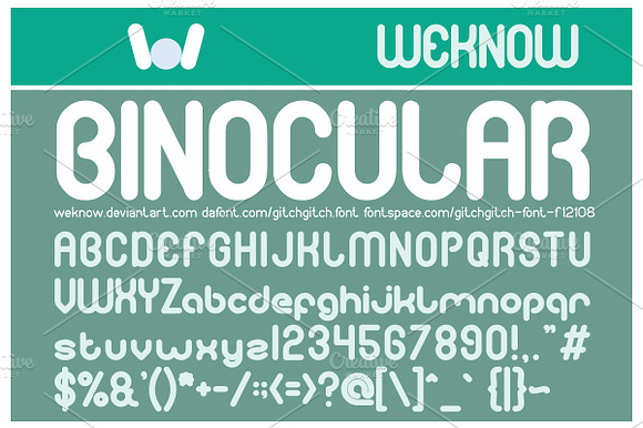 gitch gitch font preview 7