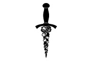 Ornamental Dagger Silhouette Bundle, an Object Illustration by Gaye Art (Thumbnail 9 of 31)
