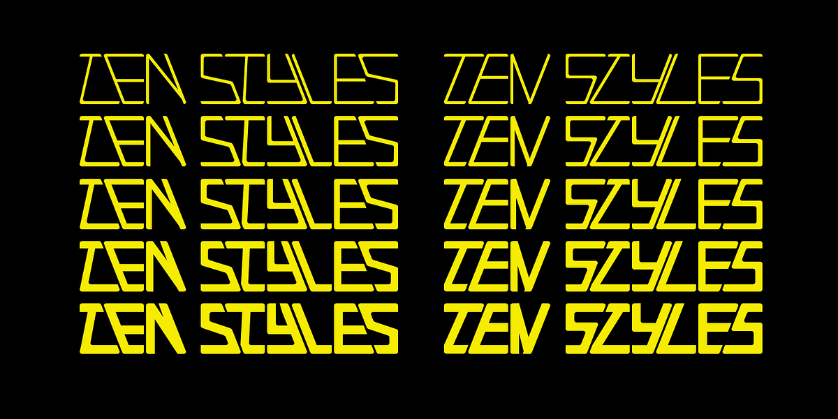 ZoidicFun, a Sans Serif Font by Ingrimayne Type (Photo 4 of 9)
