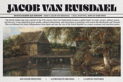 Jacob Van Ruisdael Procreate Kit, a Brush Add-On by Digi Life (Thumbnail 1 of 9)