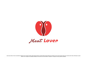 Meat Restaurant Logo Design Icon, a Branding & Logo Template by Morvana Crew