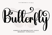 Butterfly, a Handwritten Font by InermediaSTUDIO (Thumbnail 1 of 7)