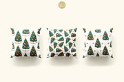 Vintage Christmas Painted Patterns 1, a Pattern Graphic by Euonia Meraki (Thumbnail 5 of 8)