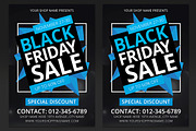 Black Friday Sale Flyer Template, a Flyer Template by designblends@gmail.com (Thumbnail 1 of 3)