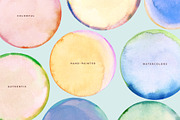 Watercolor Circles, an Object Graphic by Basia Stryjecka (Thumbnail 7 of 16)