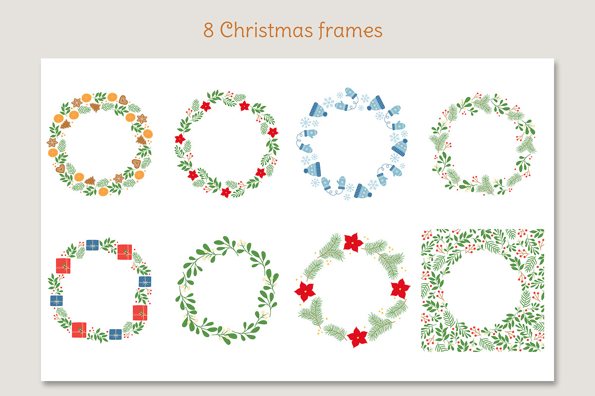 Happy Christmas Collection. Part 2, a Decorative Illustration by yarynabo (Photo 5 of 11)