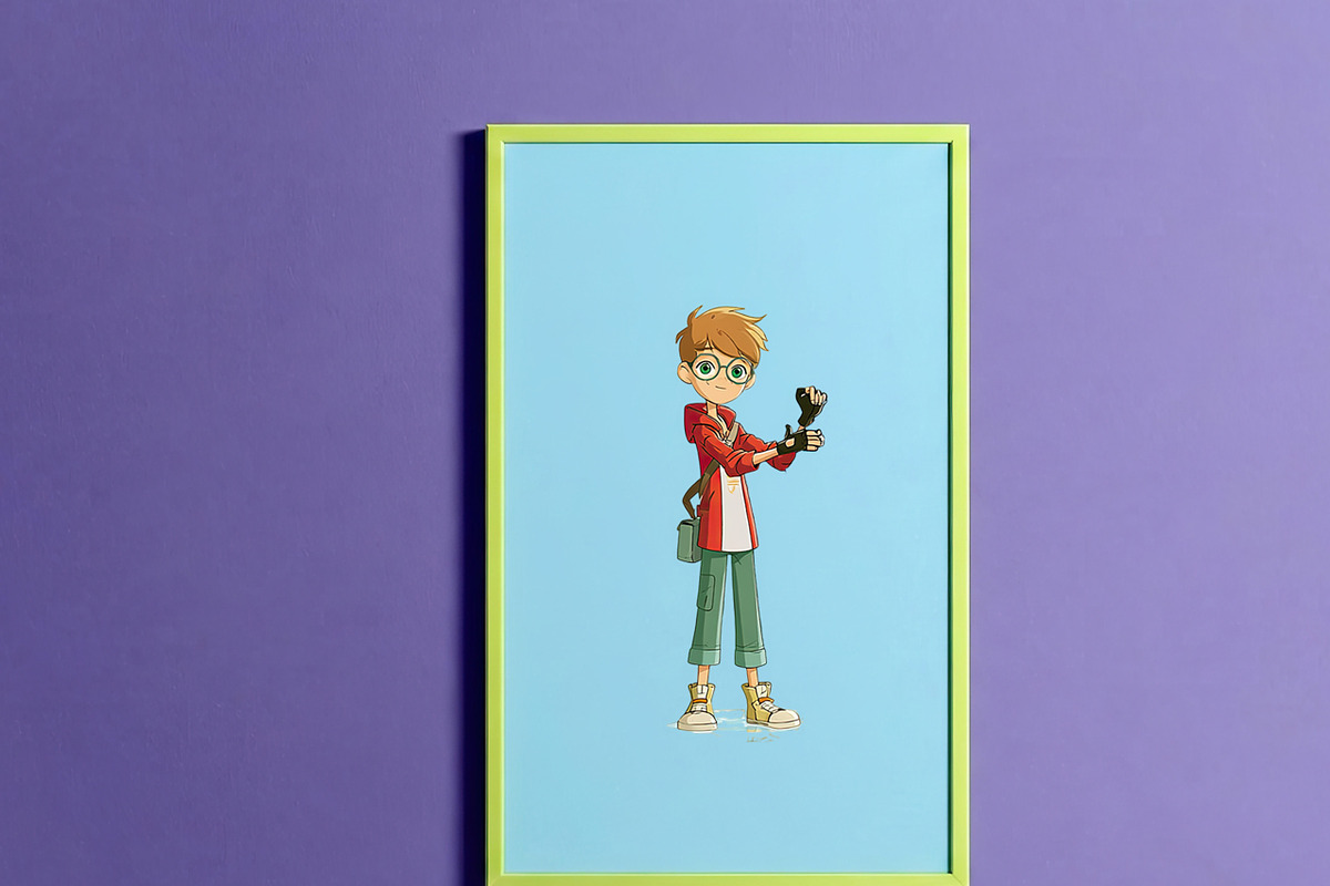 THE SECRET DOOR PNG SET, a Person Illustration by XiXong STUDIO (Photo 5 of 6)