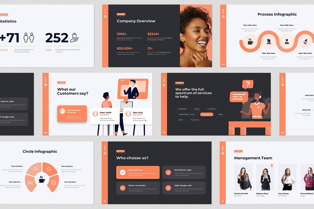 Pitch Deck & Presentation V3.5 preview 8