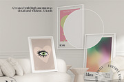 ALL WHITE FRAME MOCKUP BUNDLE, a Mockup by N digital designs (Thumbnail 6 of 11)