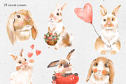 Love bunnies collection, an Animal Illustration by Belusuab (Thumbnail 2 of 13)