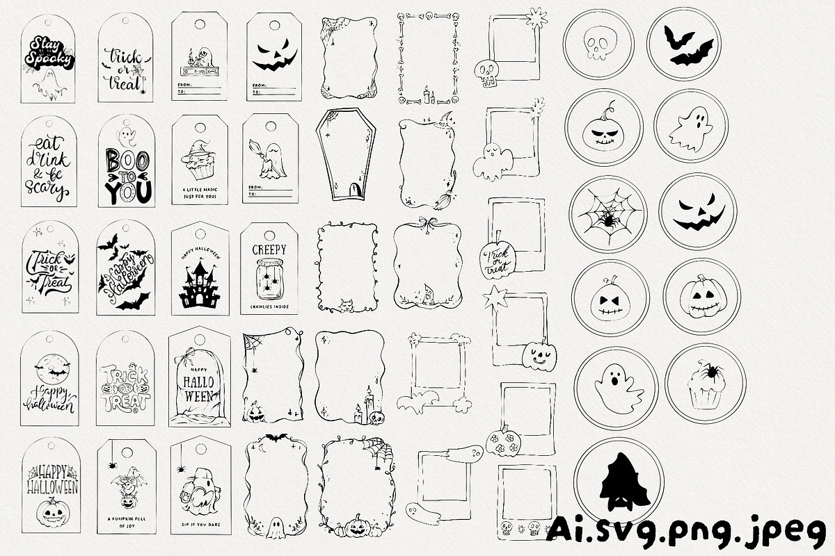 Spooky funny vector illustration, a Seasonal Illustration by AnnaPolitmerskaja (Photo 2 of 6)