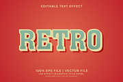 Retro Text Effects Bundle, a Layer Style Add-On by WM48 Shop (Thumbnail 2 of 17)