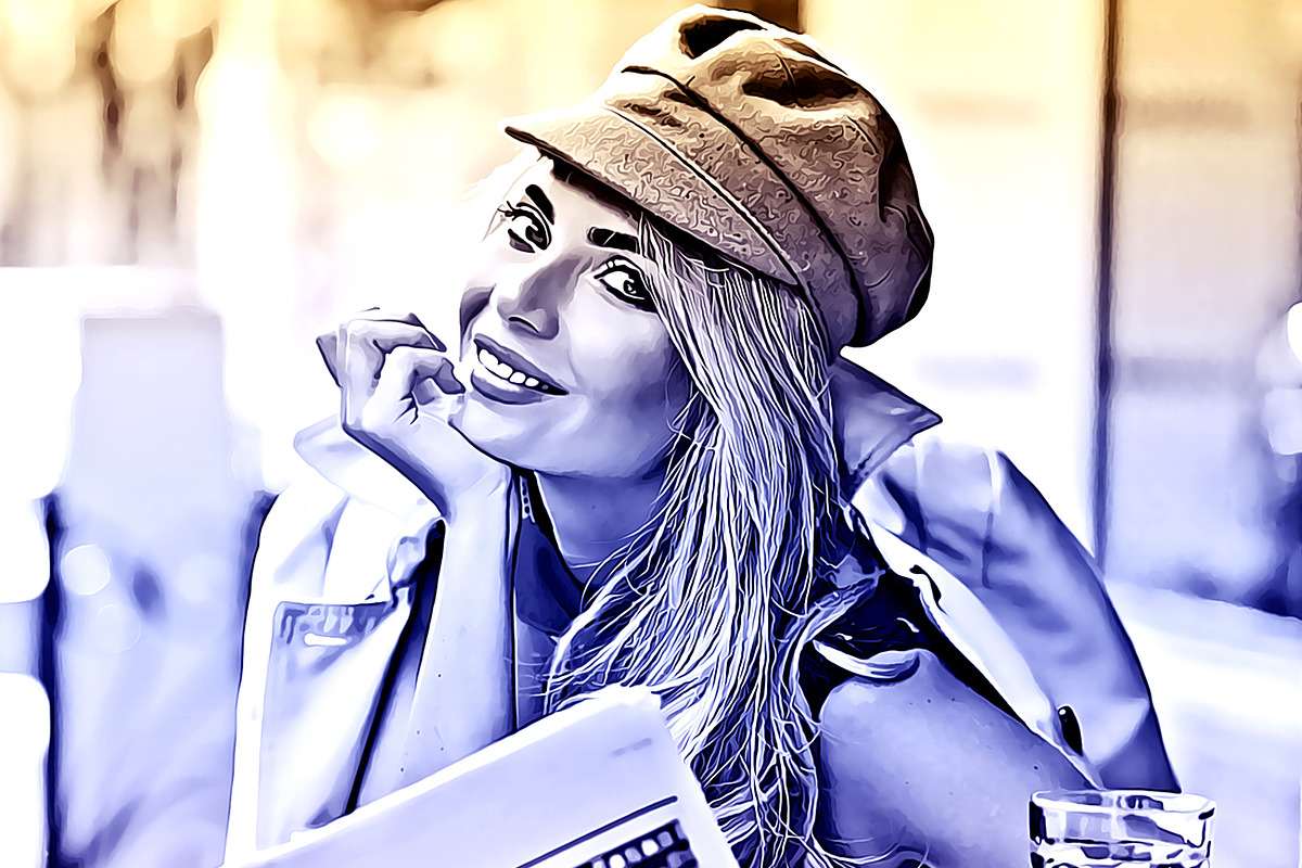 Pro Digital Oil Photoshop Action, an Action Add-On by Studio Retouch (Photo 5 of 13)