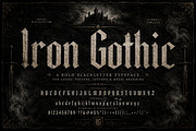 Iron Gothic, a Blackletter Font by Wow Magic (Thumbnail 4 of 5)
