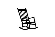 Rocking Chair Silhouette Bundle, an Illustration by Designs_River (Thumbnail 3 of 51)