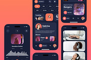 EarGazing - Music Streaming Mobile A, an App Template by twinstd (Thumbnail 3 of 5)