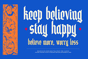 Ashenpiky Modern Blackletter Fonts, a Serif Font by Jaruka (Thumbnail 7 of 10)