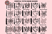 Procreate Tattoo Brush Set, a Brush Add-On by AlwaysBeColoring (Thumbnail 4 of 11)