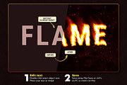 Fire Text Effects, a Layer Style Add-On by Andrew Skoch Design (Thumbnail 2 of 9)