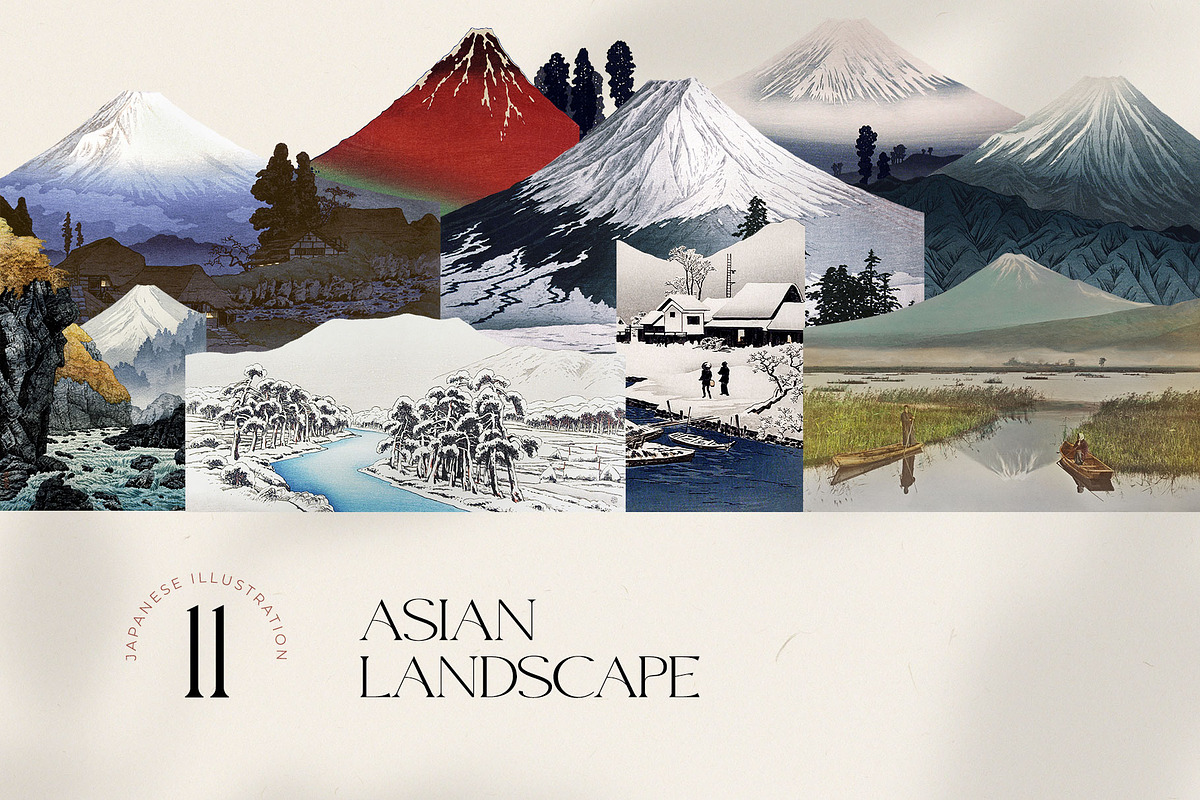 Vintage Japan | Collage Creator, an Object Graphic by Leleka.Store (Photo 8 of 17)