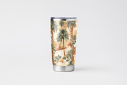 10 Ahmed's Tranquil Palms Patterns, a Pattern Graphic by Inknfolly (Thumbnail 4 of 6)