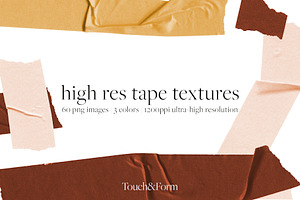 High Resolution Tape Textures Vol. 2