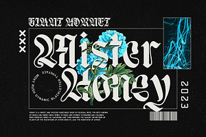 Moxy Rush Blackletter Typeface