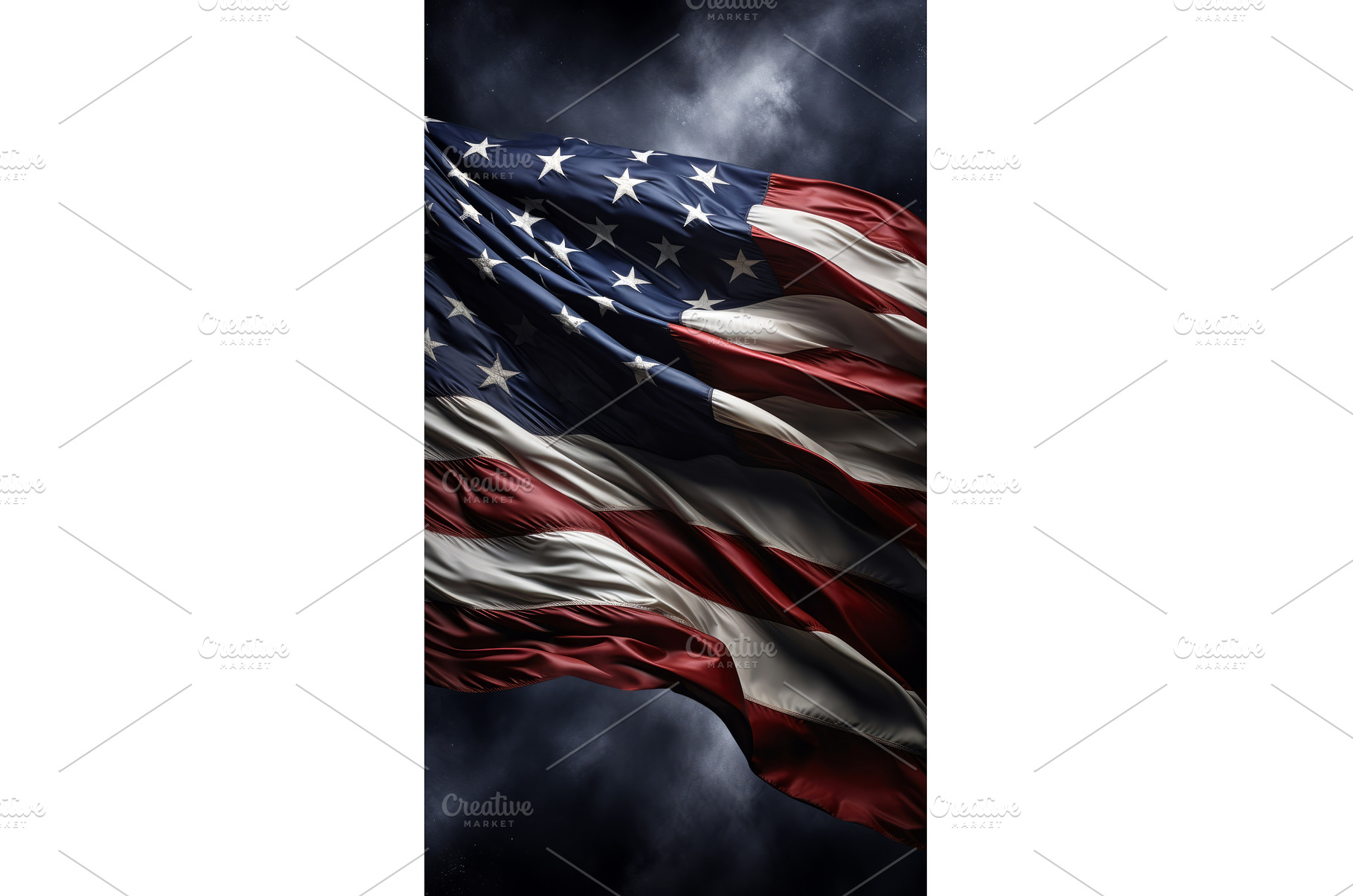 Flag of United States of America, a Holiday Photo by CREATIVEDEF