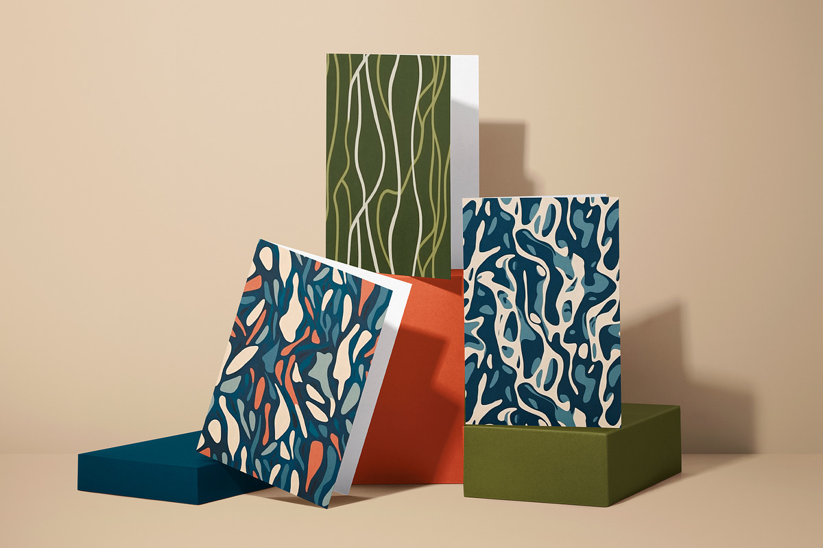 Abstract Seamless Patterns, a Pattern Graphic by Ninterints (Photo 8 of 17)