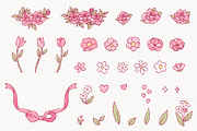Coquette Easter Clipart | Hand Drawn, an Animal Illustration by TitaLivingArt (Thumbnail 5 of 12)
