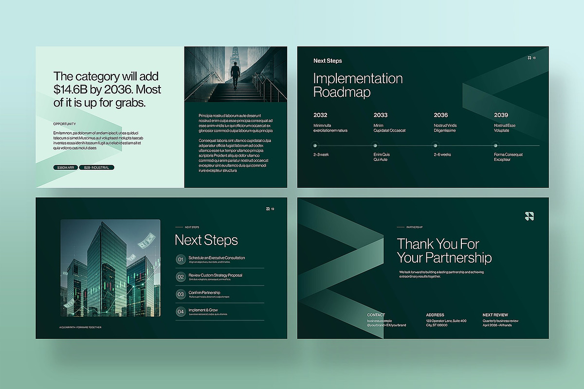 Finance Banking Presentation Templat, a Presentation Template by BrandPacks (Photo 6 of 7)