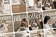 Business Coach Instagram Templates, a Social Media Template by Moeen (Thumbnail 1 of 6)