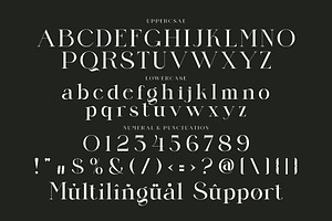 Qilbrid Modern Ligature Serif