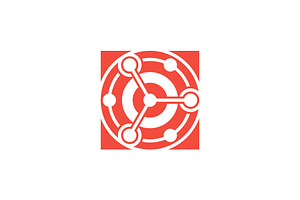 square analytic data logo, a Branding & Logo Template by Rasagama Studio
