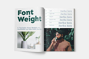 Derika Sans - Sans Serif Font, a Sans Serif Font by Ryan Rivaldo Vierra (Thumbnail 9 of 12)